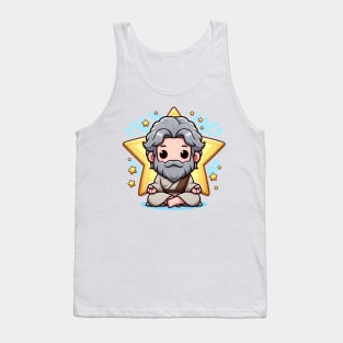 Cute Moses Cartoon Tank Top